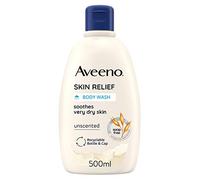 Aveeno Skin Relief, bagnoschiuma, lenisce la pelle molto secca, 500 ml (confezione da 1), la confezione può variare