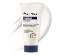 Aveeno Skin Relief Crema mani idratante (75 ml), crema mani senza profumo per mani molto secche, cura naturale della pelle con avena e burro di karitè, vegan*