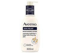 Aveeno Skin Relief Crema Nutriente Senza Profumo, Crema corpo idratante 72h con triplo complesso lenitivo di Avena e Burro di Karité, Crema corpo idratante pelle secca e sensibile, 300 ml
