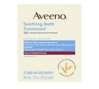 Aveeno Trattamento bagno lenitivo per pelle irritata senza profumo – Pacchetto da 8