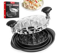 AveFare Grande trituratore per polli, resistente, altamente durevole, strumento Twist, tritacarne, senza BPA, forte antiscivolo, lavabile in lavastoviglie, adatto per maiale, manzo e pollo