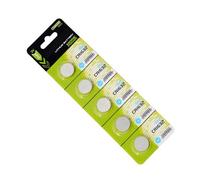 Avejjbaey 10 pezzi / 5 batterie al litio CR1620/CR1632/CR1616 3 V, protezione contro le perdite, design al litio per dispositivi