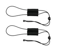 Avejjbaey 2 cinghie elastiche elastiche per la copertura del pesce trovatori di pesce, si adattano saldamente fino a 45,7 cm schermo grafico da pesca cinghia di copertura regolabile Bungee