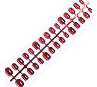 Avejjbaey 30 Cats Eye Press on Nail Mandorle/Breve Quadro/Bara Unghie Artificiali Acrilico Finte Unghie Stick On Nail Colla