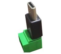 Avejjbaey Assemblea facile del terminale maschio sostituibile dell'adattatore di tipo C per la dogana USB2.0 Cavi Collegamento del cavo per il dispositivo che prova nessun terminale USB C della