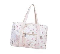 Avejjbaey Borsa trapuntata Mamma Borsa a Scomparti Multipli Donne Borse A Tracolla Da Viaggio Splashproof Grande Capacità Borsa Per Pannolini Morbida, Confezione Singola Witho