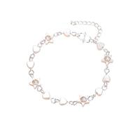 Avejjbaey Braccialetto dell'amicizia con ciondolo a forma di cuore, per donne, ragazze, adolescenti, compleanno, figlia, sorella, migliore amica, regalo di compleanno, Misura unica, come descritto
