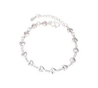 Avejjbaey Braccialetto dell'amicizia con ciondolo a forma di cuore, per donne, ragazze, adolescenti, compleanno, figlia, sorella, migliore amica, regalo di compleanno, Misura unica, come descritto