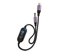 Avejjbaey Cavo convertitore Universale da Tipo C a DC5525 5521 PD140W per tensioni Regolazione più dispositivi elettronici e Caricabatterie