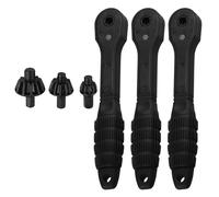 Avejjbaey Chiave di serraggio per trapano Chiave a cricchetto Accessori elettrici Chiave a cricchetto Trapano a cricchetto Chiave di serraggio Strumento Impugnatura ergonomica Trapano elettrico