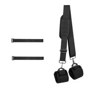 Avejjbaey Compacts - Tracolla per sedie pieghevoli con maniglia di trasporto regolabile per scooter, attrezzatura da campeggio, attività all'aperto, cinghia di ancoraggio multiuso