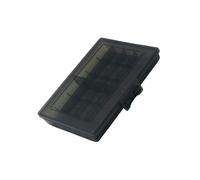 Avejjbaey Custodia efficiente per organizzatori batterie in Materiali plastici PP per la conservazione batterie Tipo 2A 3A Contenitore stoccaggio per batterie Portatili