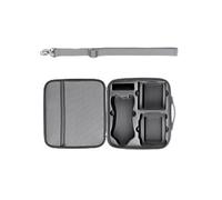 Avejjbaey Custodia impermeabile resistente per il dispositivo con imbottitura resistente agli urti e scomparti multipli, custodia impermeabile per accessori, B