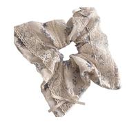 Avejjbaey Elastici Estetici per Capelli Elastici, Multistrato, Pizzo, Corda per Capelli, Nozze, Festa, Copricapo, Grandi Panini,