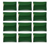 Avejjbaey Elegante sacchetto per gioielli portatile con finestra trasparente set da 12 pezzi accessori per la decorazione della casa per i viaggi e l'uso quotidiano