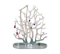 Avejjbaey Espositore decorativo per gioielli ad albero Multi Branch Organizzatori Design compatto leggero per la casa Negozio Disposizione del controsoffitto di facile assemblaggio Albero dei mon