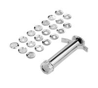 Avejjbaey Estrusore Argilla con 20 Punte Zucchero Estrusori Strumento per Scultura Set Decorare Torte Scultura Pressa Fondente Zucchero Argilla