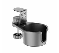 Avejjbaey Morsetti Sotto La Tazza Da Scrivania Semiorganizzatore In Metallo Con Funzione Rotabile Per Interruttore Ufficio E Tavolo Studente