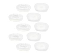 Avejjbaey Naselli per bambini in morbido silicone a clip, adatti alla pelle, morbidi cuscinetti in silicone per piccoli, Misura unica, come descritto, come descritto