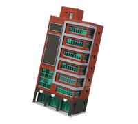 Avejjbaey Repliche edifici paesaggi urbani in miniatura Diorami in ABS Modello 1/150 per la decorazione della tavola sabbia Esposizione architettonica Accessori per paesaggio ferroviario
