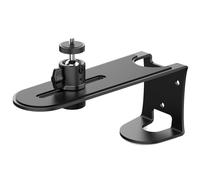 Avejjbaey Supporto da soffitto per proiettore, capacità 5 kg, staffa da parete in alluminio, filettatura da 1/4 pollici, compatibile con home cinema