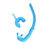 Avejjbaey Tubo flessibile della metropolitana di respirazione sommergibile di galleggiamento della metropolitana delle prese d'aria dei siliconi per lo snorkeling e le