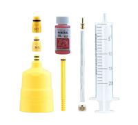 Avejjbaey Universals, set di spurgo per freni idraulici per mountain bike, set di spurgo olio minerale per freni a disco, strumento di riparazione per freni a lunga durata