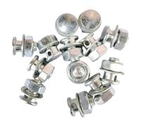 Avejjbaey Vite di ormeggio del regolatore della linea del freno imbullonata di precisione per il regolatore di tensione del cavo di disposizione della moto del ciclo