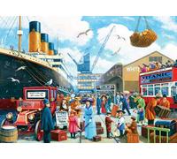 AveJoys Puzzle per adulti 1000 pezzi Titanic va ora a bordo 70 x 50 cm puzzle per adulti gioco educativo sfida giocattolo 1000 pezzi puzzle per adulti bambini