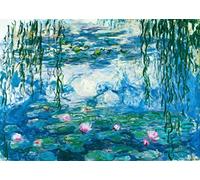 AveJoys Puzzle per Adulti Ninfee di Claude Monet 1000 Pezzi, Cartone, Impressionista, Gioco Educativo per Bambini e Adulti, 60 x 40 cm