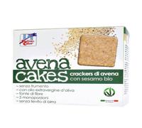 LA FINESTRA SUL CIELO Avena Cakes con Sesamo Bio, 250 grammi