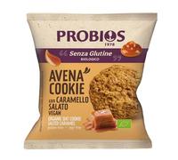 Avena cookies con caramello salato senza glutine - Probios 40 g