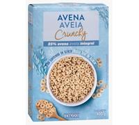 Avena Crunchy Cereali Integrali, 85% Avena Integrale, Forma Fiocchi, 400g, pack 4