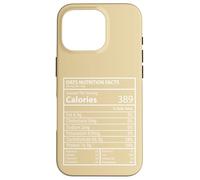 Avena Valori nutrizionali Design minimale del pannello decorativo della cucina Custodia per iPhone 16 Pro