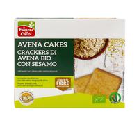 LA FINESTRA SUL CIELO AVENACAKES CRACKERS DI AVENA CON SESAMO BIO VEGAN SENZA LIEVITO DI BIRRA CON OLIO EXTRAVERGINE DI OLIVA 250 G