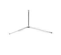 Avenarius free living! asta per tenda doccia, accorciabile, con collegamento a soffitto, 9004800010, free living! cromo [Accessori Bagno > Tende Doccia]