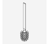 Avenarius maniglia scopino, 1002351040, Universal nero opaco [Accessori Bagno > Accessori per Accessori Bagno]