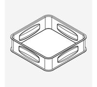 Avenarius serie 240 inserto in plastica per set portascopino WC, 1009063000, 240 [Accessori Bagno > Accessori per Accessori Bagno]