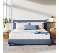 Avenco 3 Zone Pocket Sprung Mattress Medium Firm Feel, 9.8 Inch 3FT Single Mattress with Breathable CertiPUR-US Foam, Skin-friendly OEKO-TEX Fabric 90x190x25cm