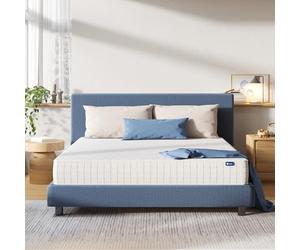 Avenco 3 Zone Pocket Sprung Mattress Medium Firm Feel, 9.8 Inch 3FT Single Mattress with Breathable CertiPUR-US Foam, Skin-friendly OEKO-TEX Fabric 90x190x25cm