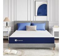 Avenco Materasso Matrimoniale 140x200, Altezza 16 cm, Materasso Memory Foam Gel, Alta Elasticità Materasso Ibrido in Schiuma per Dormire Fresco, Eccellente Resilienza, 7-Zone di Comfort
