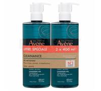 Avène Cleanance Gel Detergente Pelle Grassa Imperfetta 2x400ml - Detergente viso