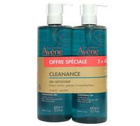 Avene Cleanance Gel Detergente Pelle Mista Grassa 2X400 ml