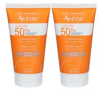 Avène Crema Colorata SPF 50+ Solare Viso 2x50 ml Crema solare