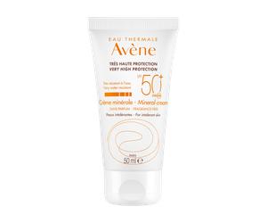 Avène Crema Solare Viso Schermo Minerale SPF 50+ 50mL