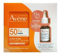 Avène EAU THERMALE AVENE SOLARE ULTRA FLUID SPF50 50 ML + HYALURON ACTIVE B3 SIERO 10 ML