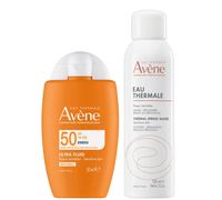 Avène Fluid Invisible and Thermal Water Bundle