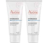Avène Hydrance Ricca Crema Idratante 2x40 ml Crema