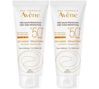 Avène Latte Schermo Minerale SPF 50+ 2x100 ml Latte
