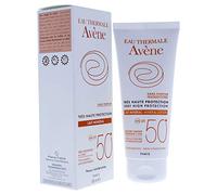 Avene Solaire Haute Protection Lait Minéral Spf50+100 Ml Latte Schermo, Bianco, 1 unità (Confezione da 1) Unisex-Adulto